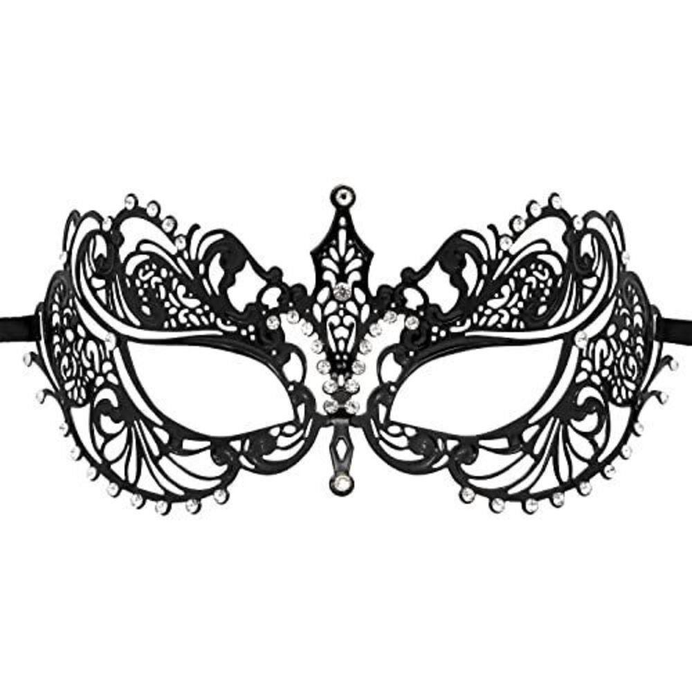 5527 Laser Cut Metal Masquerade Mask Venetian Party Mardi Gras Halloween